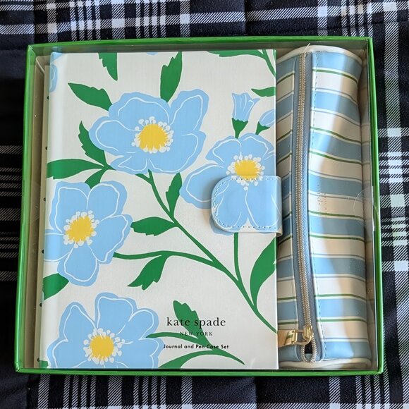 kate spade Accessories - NWT ♠️ Kate Spade New York Sunshine Floral Journal & Pen Case Set